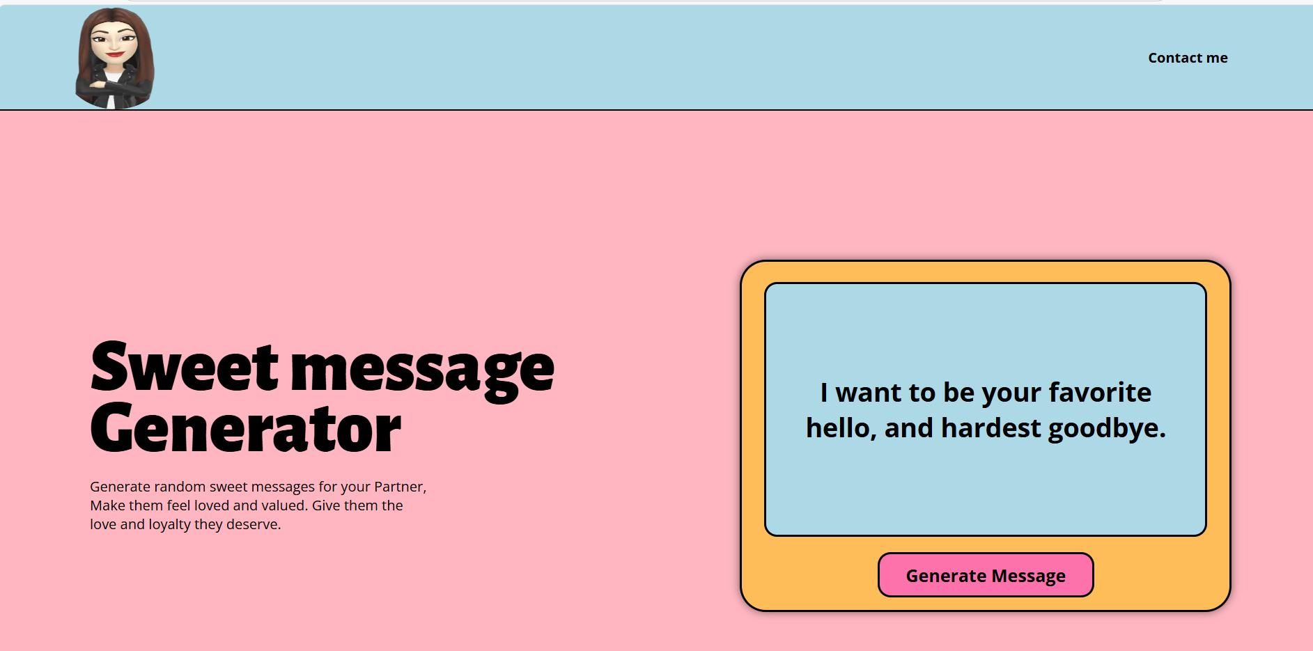 Message Generator